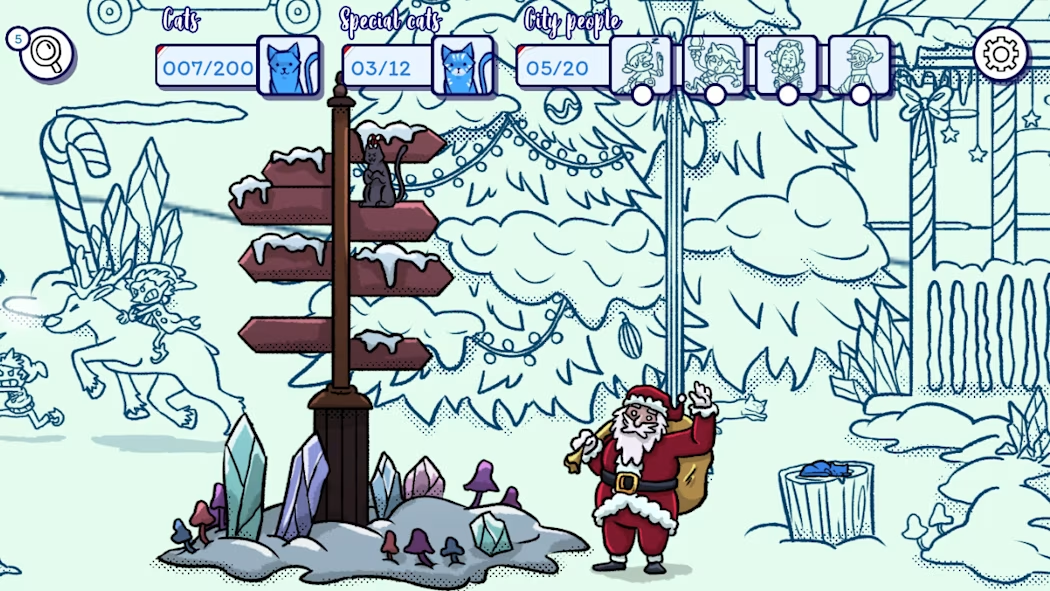 Hidden Cats in Santa's Realm XCI NSP