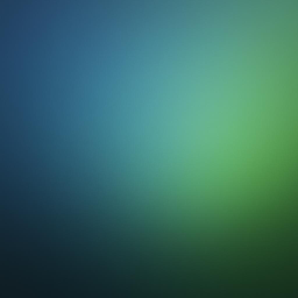 Абстрактный фон с переходом от синего к зеленому цвету, символизирующий сочетание технологий и роста