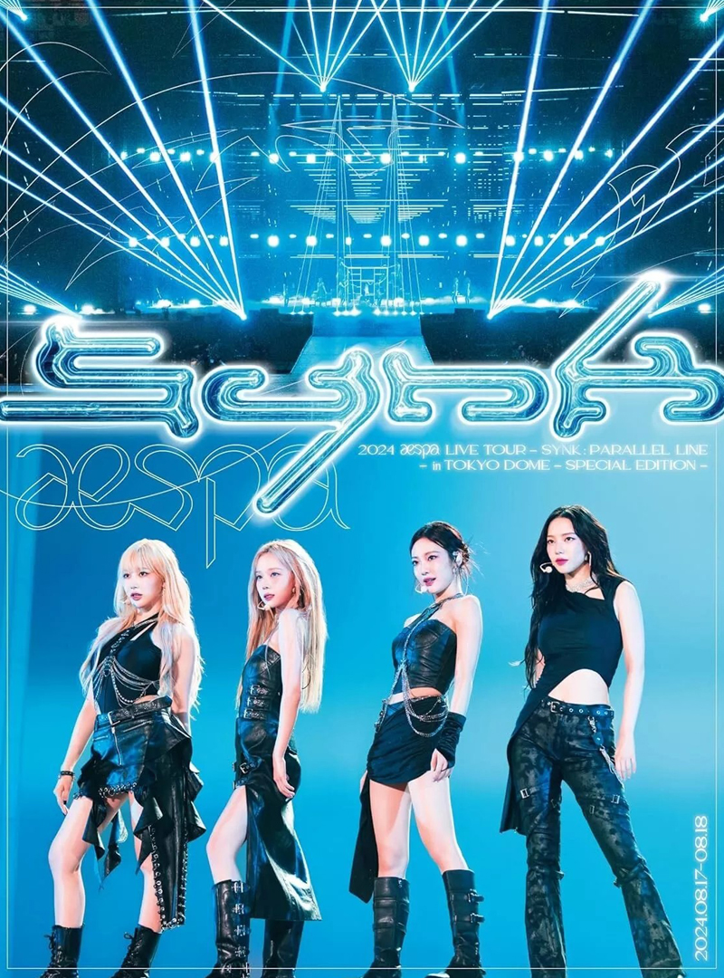 20250827.0918.1 aespa - Live Tour 2024 ''SYNK; Parallel Line'' in Tokyo Dome (Special edition) (2025) (Blu-Ray) (JPOP.ru) cover.jpg