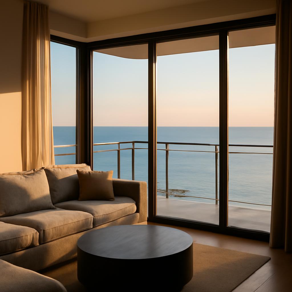 Современные апартаменты в Сочи с видом на море