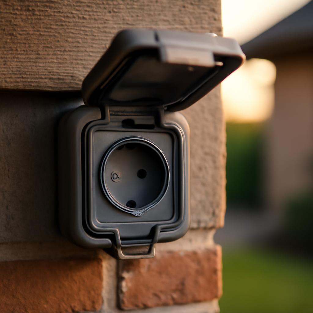 Герметичный разъём для наружного применения в частном доме