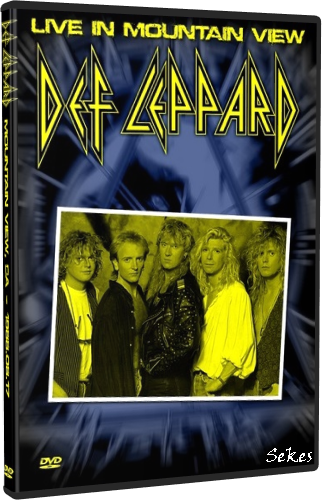 Def Leppard - Live in Mountain View 1988 (2014, DVD5)