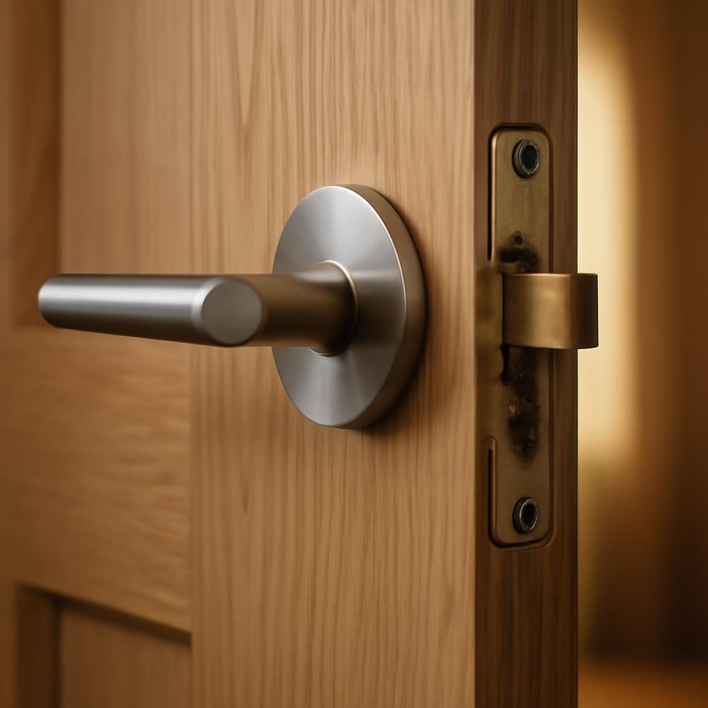 Иллюстрация типичных ошибок при выборе дверной фурнитуры и их последствий