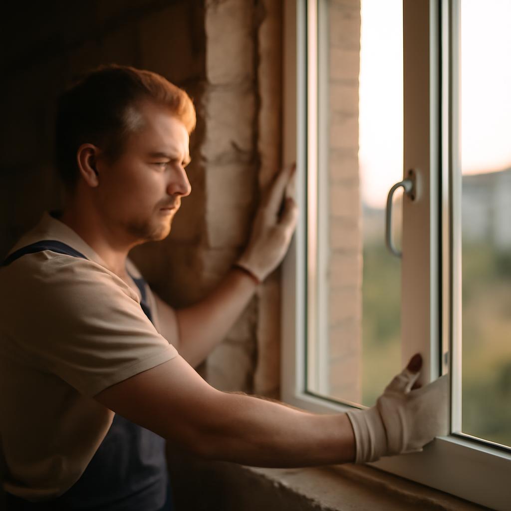 Установка окон от Окна-Премиум в нижнекамском доме