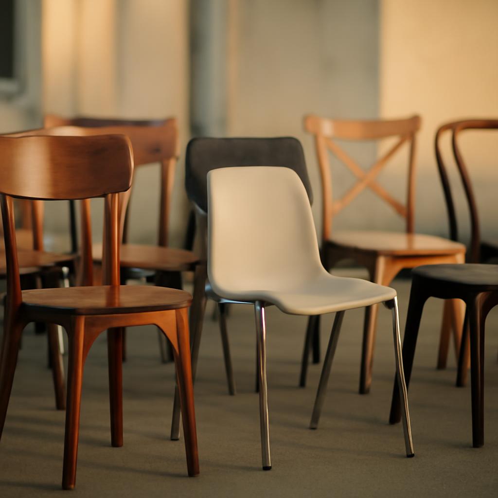 Ассортимент стульев для проката в Москве