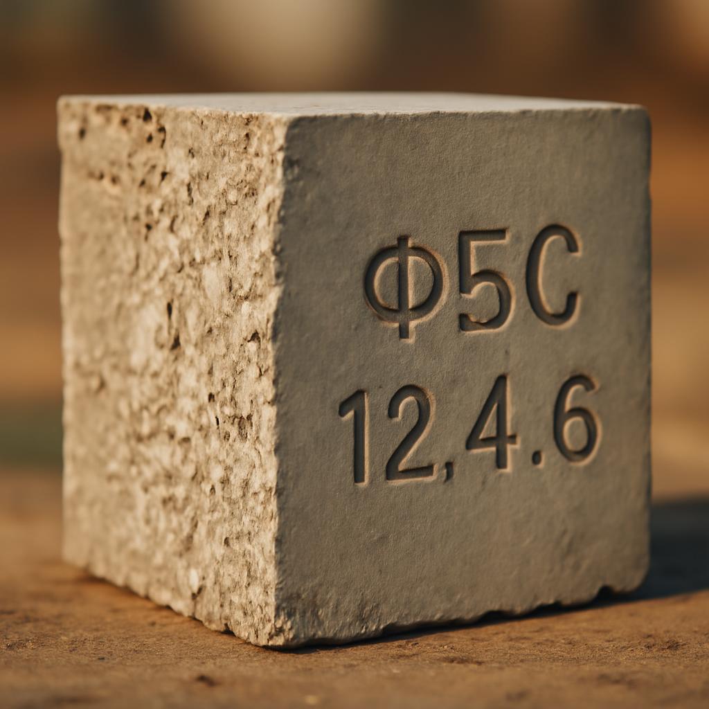 Технические характеристики блока ФБС 12.4.6 в разрезе