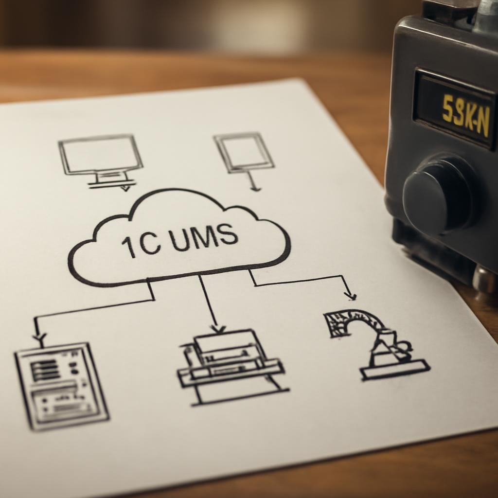 Схема интеграции 1С LIMS с производственным оборудованием