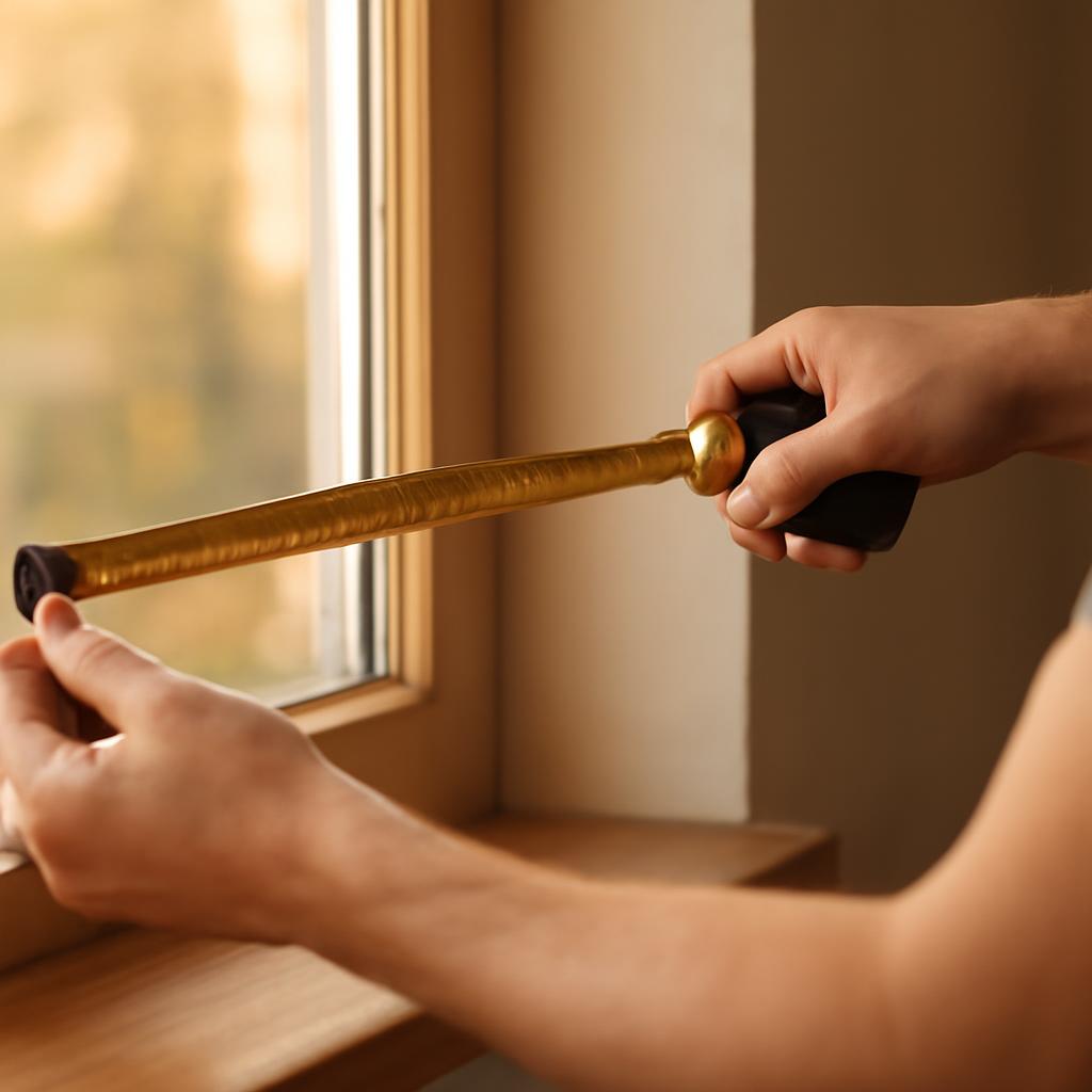 Измерение окна для установки рулонных штор