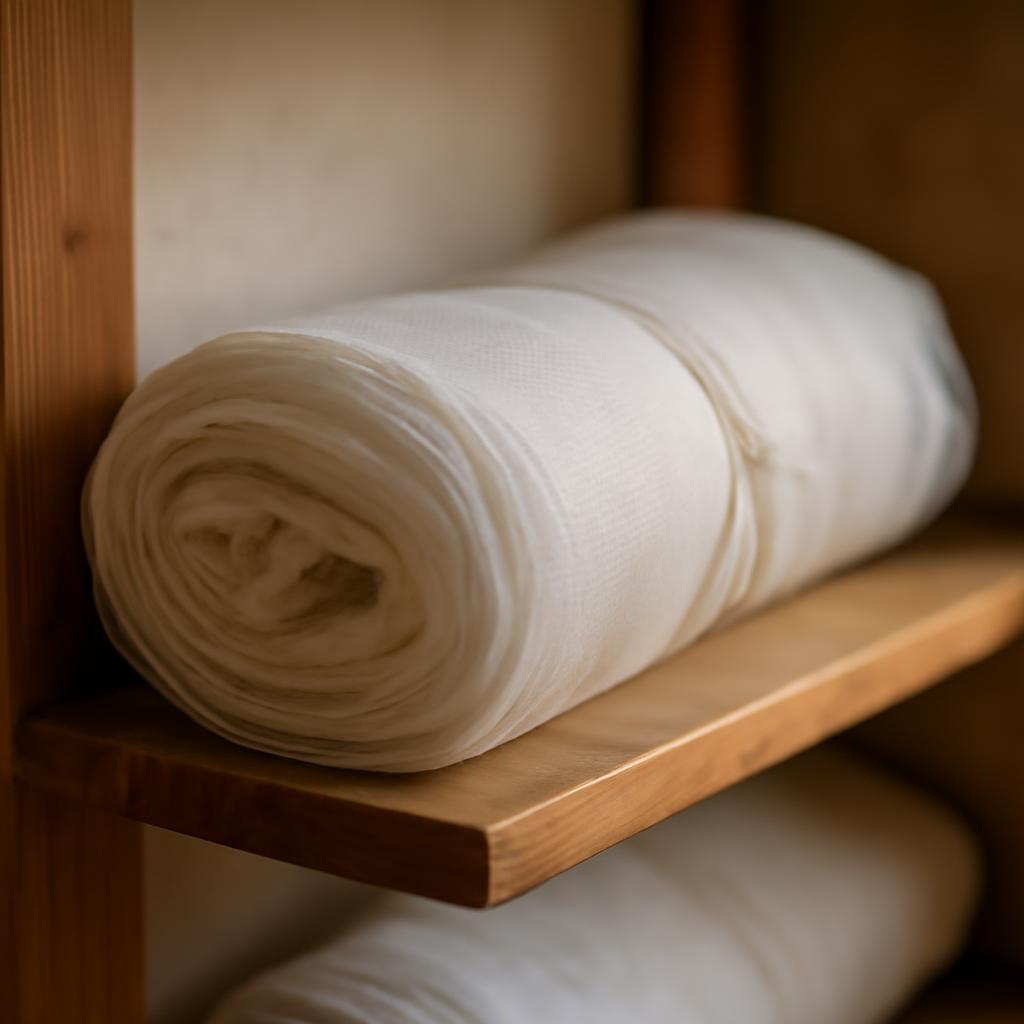 Подходящее место для хранения москитных сеток в сухом помещении