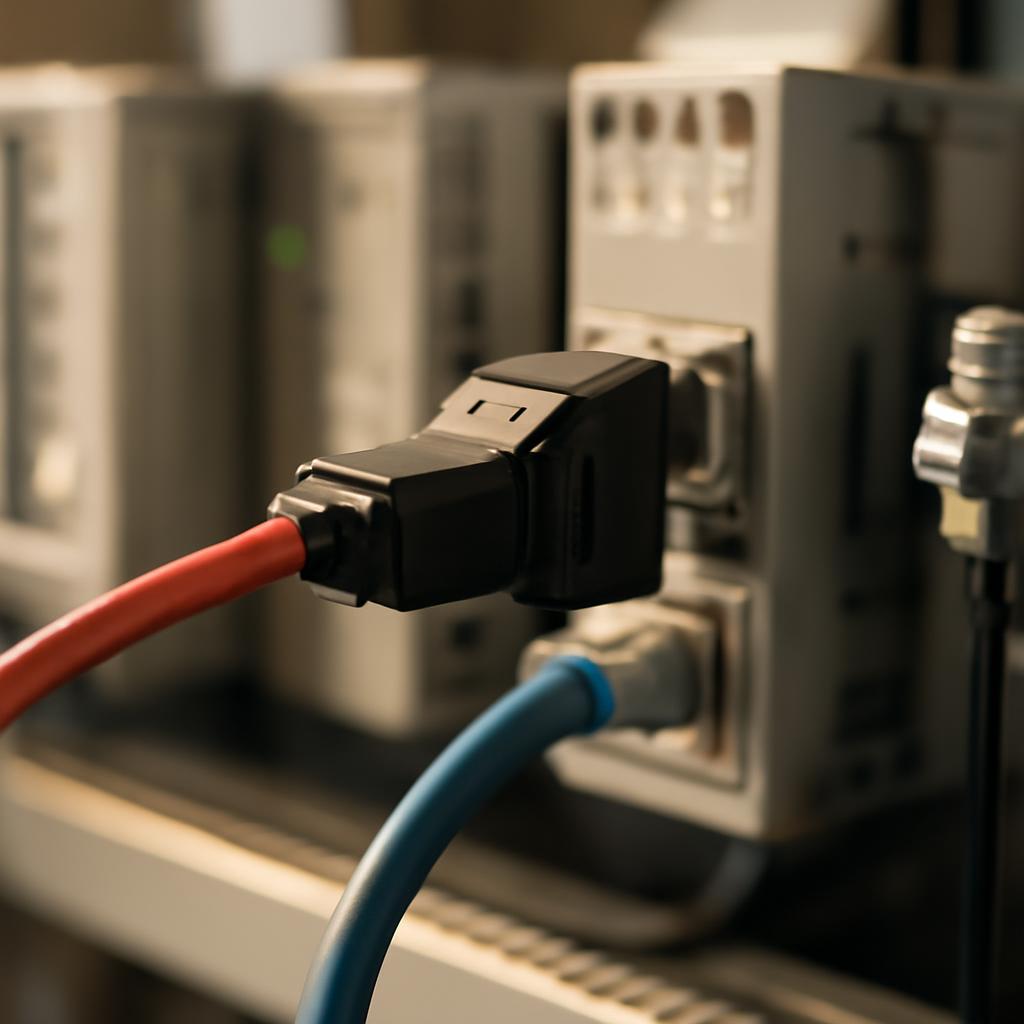 Интеграция фотоэлектрических разъёмов в автоматизированную систему с сенсорами и контроллерами