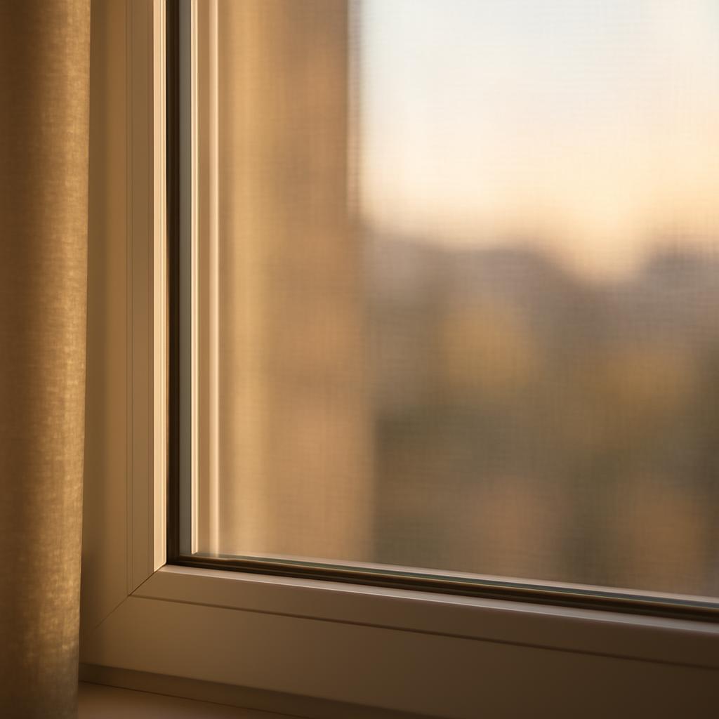 Москитная сетка ReWin на окне в московской квартире