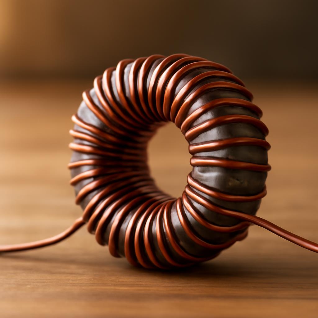 Пример намотки обмоток на тороидальный сердечник с расчетными витками