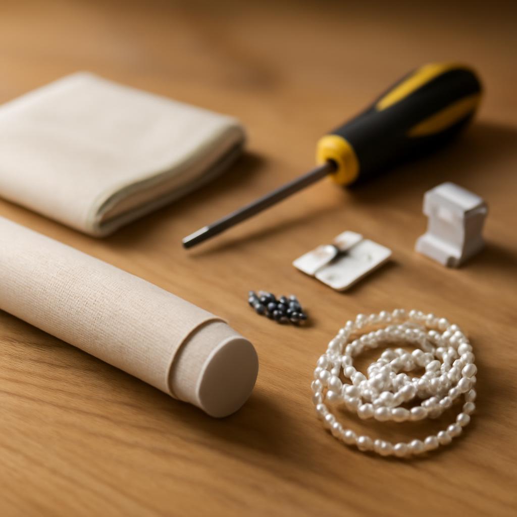 Необходимые материалы и инструменты для сборки рулонной шторы