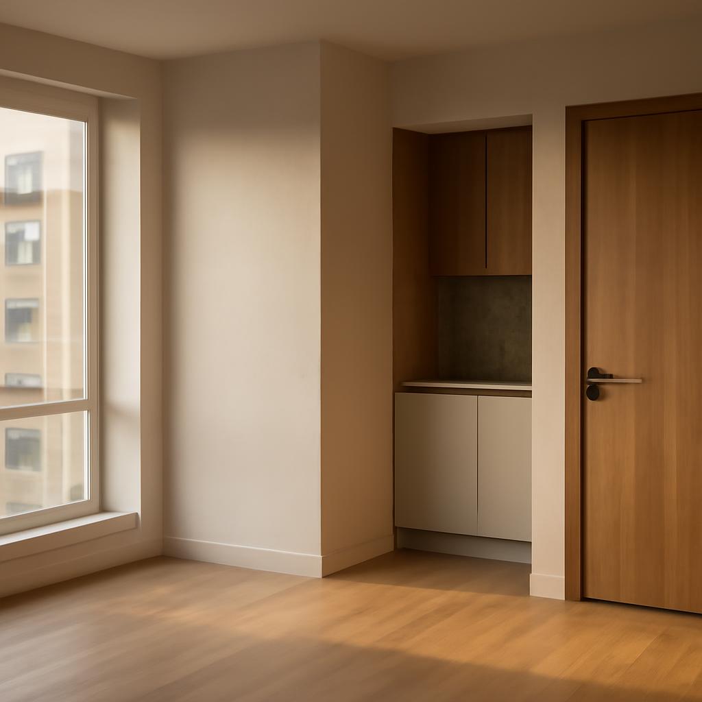 Чистовая отделка интерьера квартиры с современными материалами