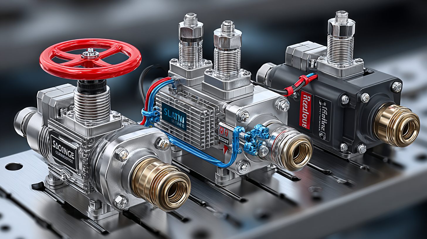 Сравнение типов клапанов: ручной, пневматический и соленоидный