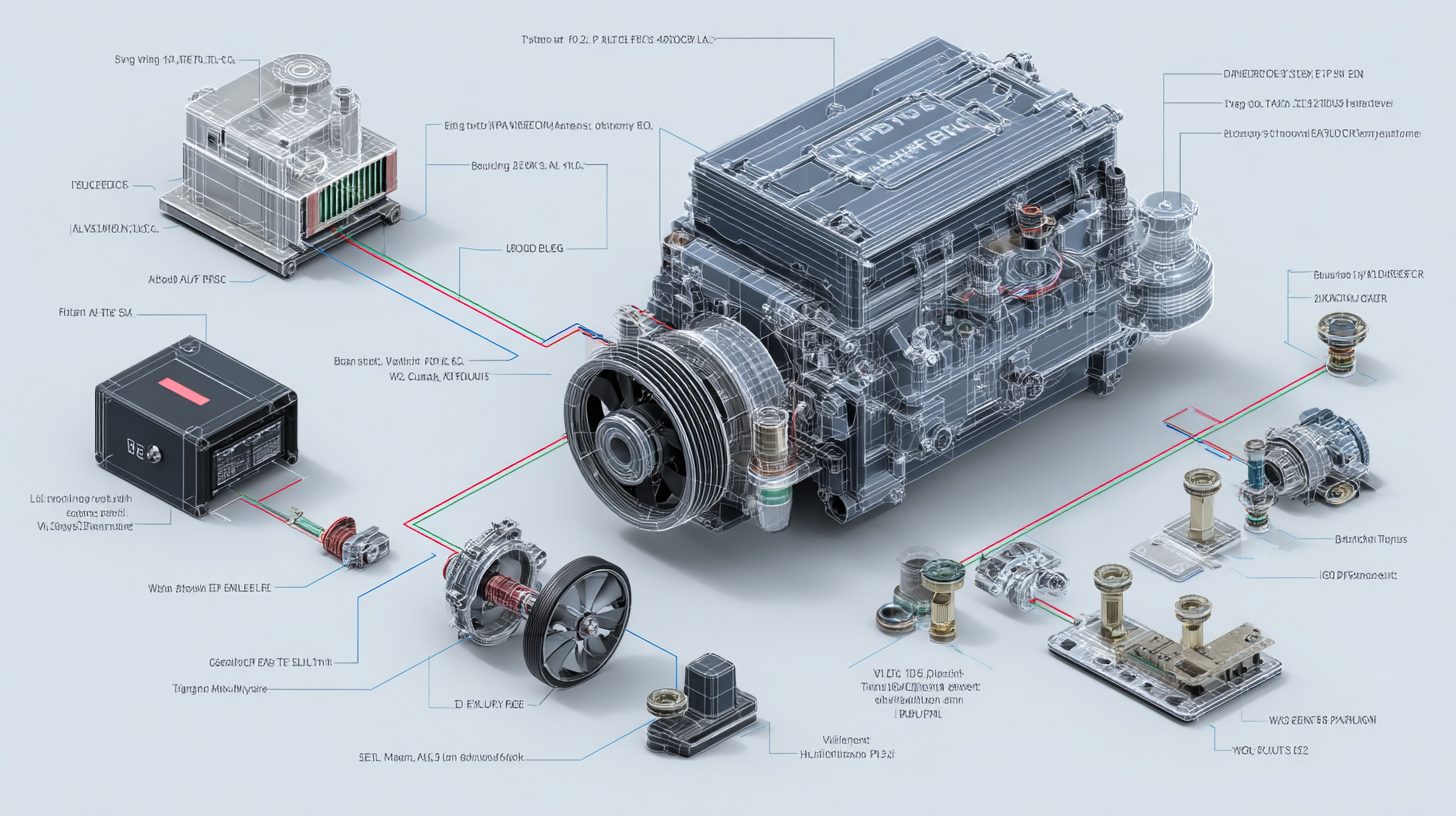 Схема установки осевого вентилятора в системе охлаждения автомобиля