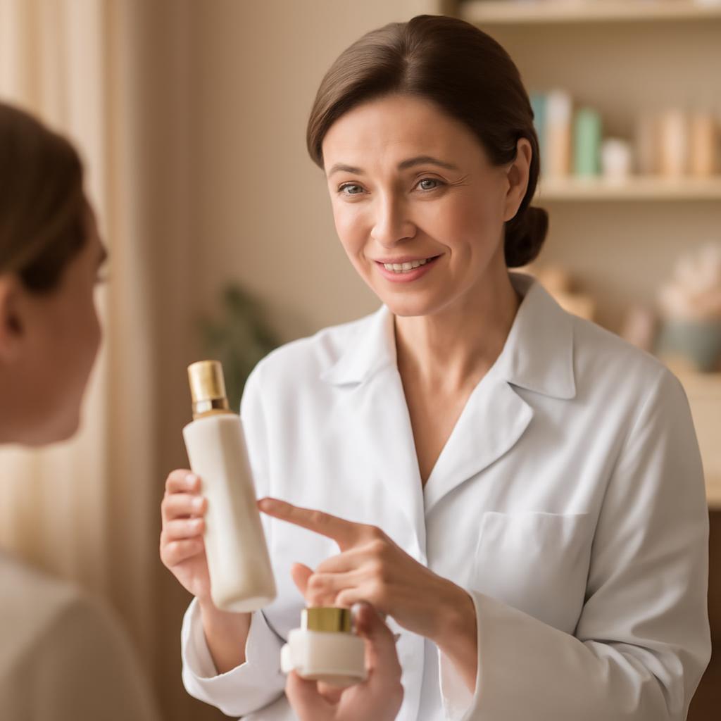 Косметолог дает советы по использованию линеек Christina