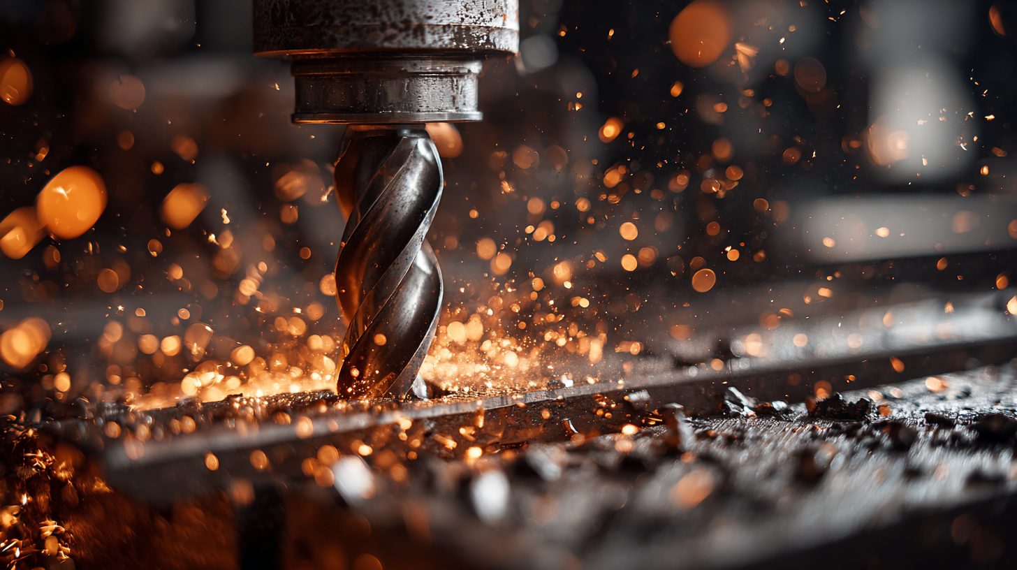 Биение корончатого сверла в процессе работы по металлу