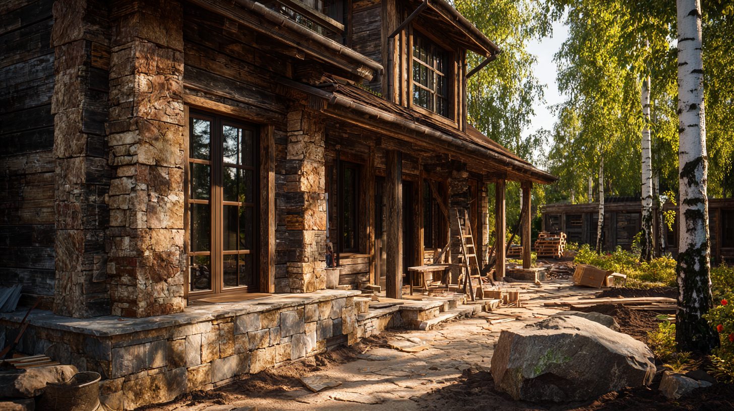 Материалы для фасадной отделки дачного дома