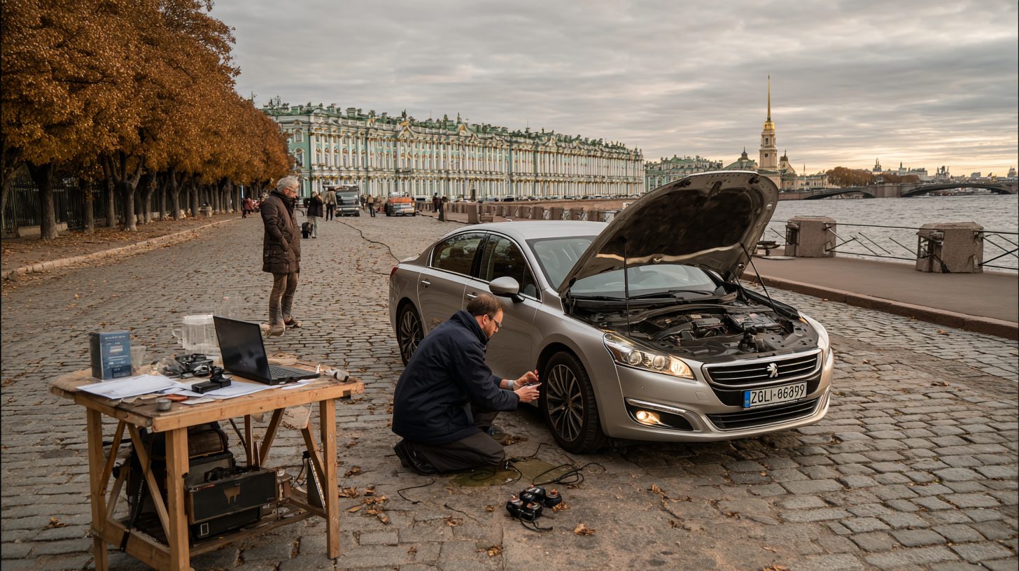 Подготовка документов и осмотр автомобиля для автовыкупа в Санкт-Петербурге