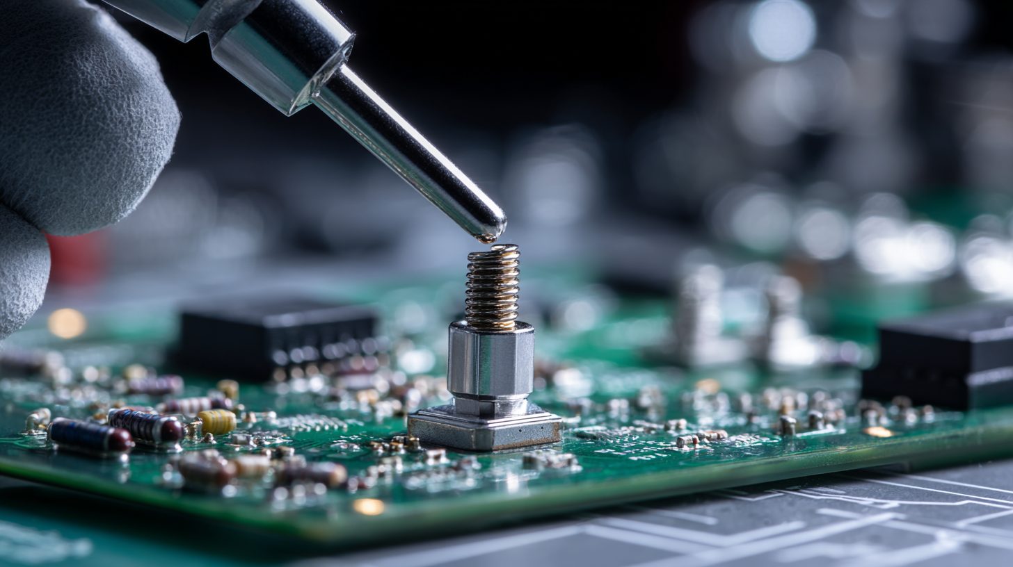 Применение винта в сборке электронного устройства