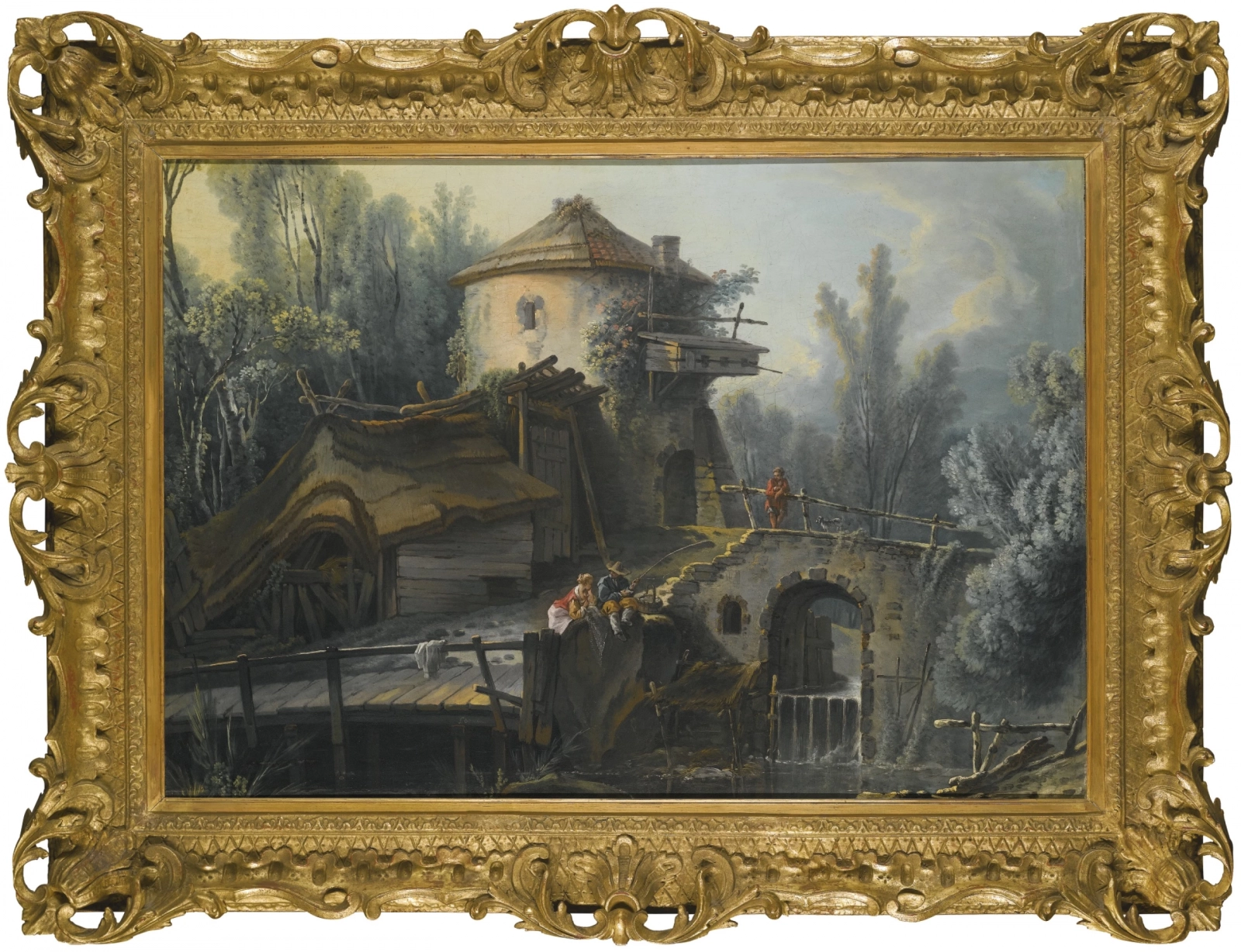 15 Le galant entretien pr?s d'un pigeonnier.webp