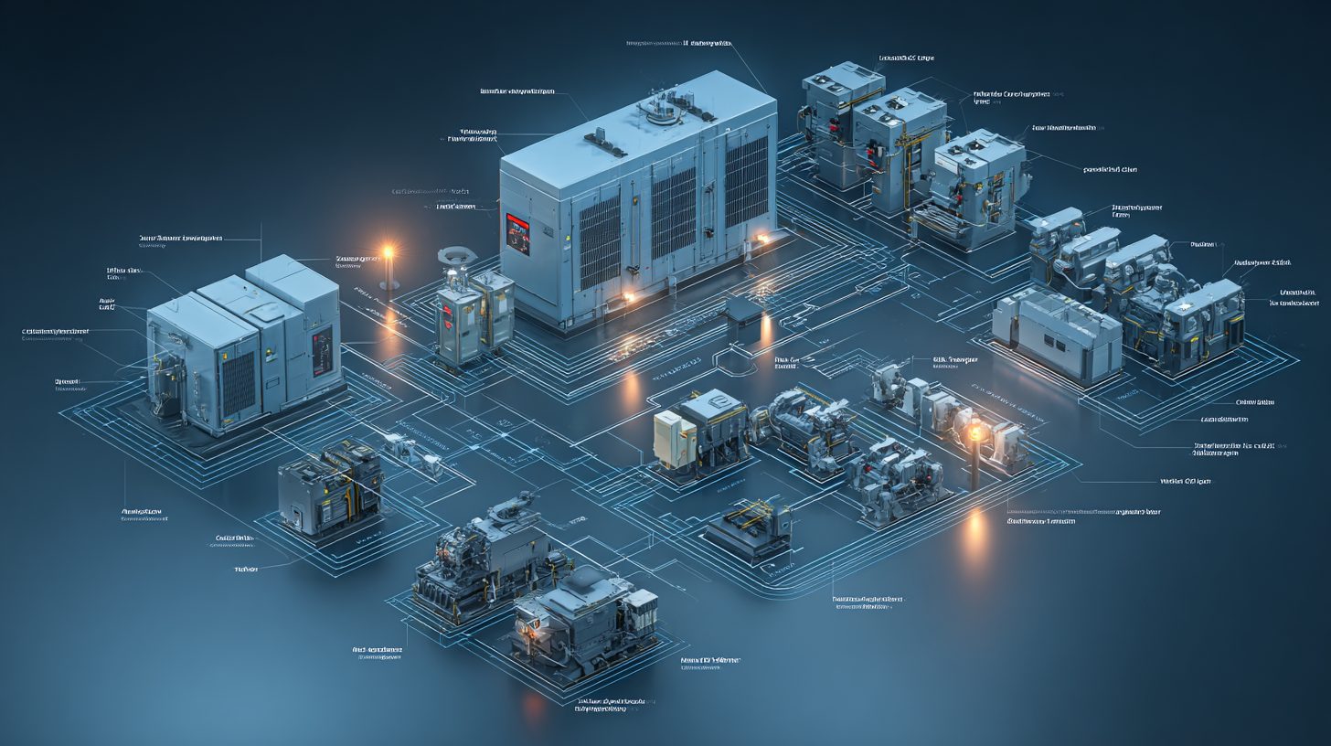 Схема стабильного электропитания промышленной турбины