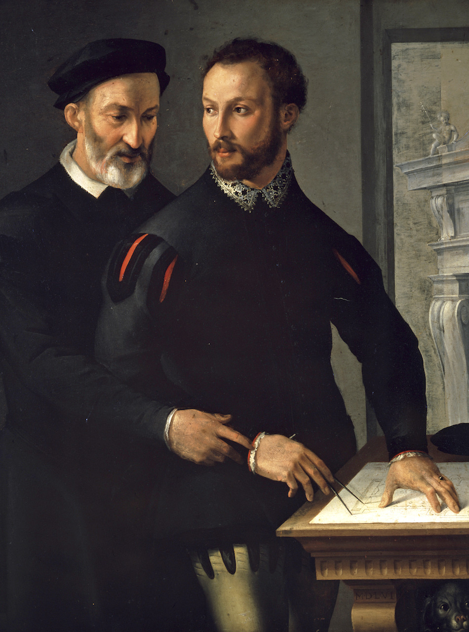 15-1556 Tommaso Manzuoli (Maso da San Friano)Portrait of two men.jpg