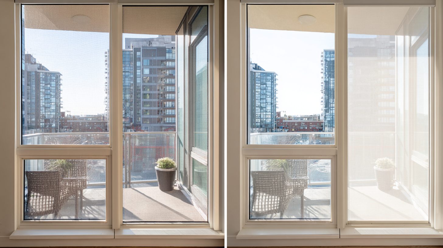 Сравнение видов сеток антикошка на окнах