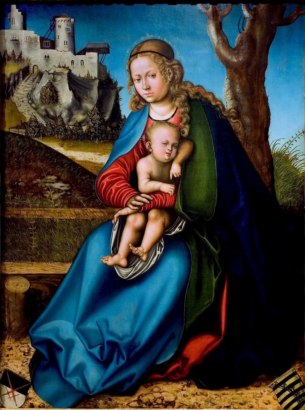 6Мадонна с Младенцем (The Madonna and Child)_1513-1514_121.9 х 90.9_д.,м._Тусон, Университет штата Аризона, Художественный музей.jpg