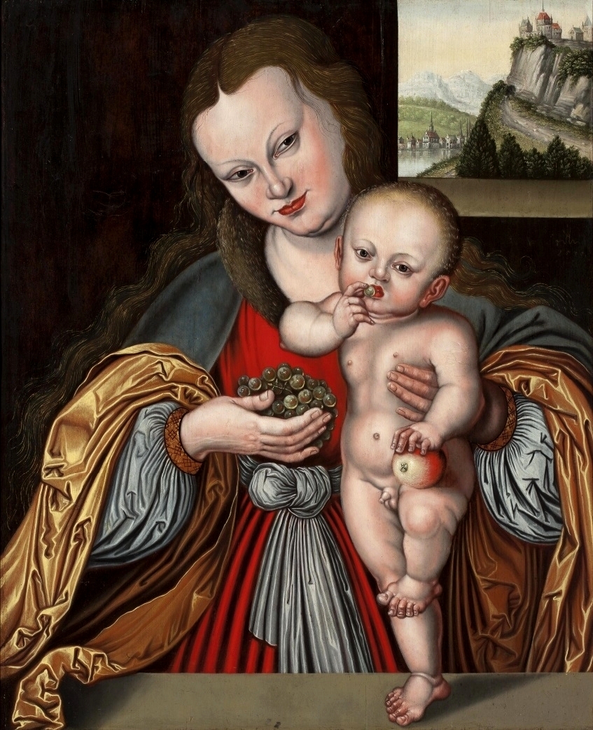 4Мадонна с Младенцем (The Madonna and Child)_1530_67.5 х 54.5_д.,м._Варшава, Национальный музей.jpg