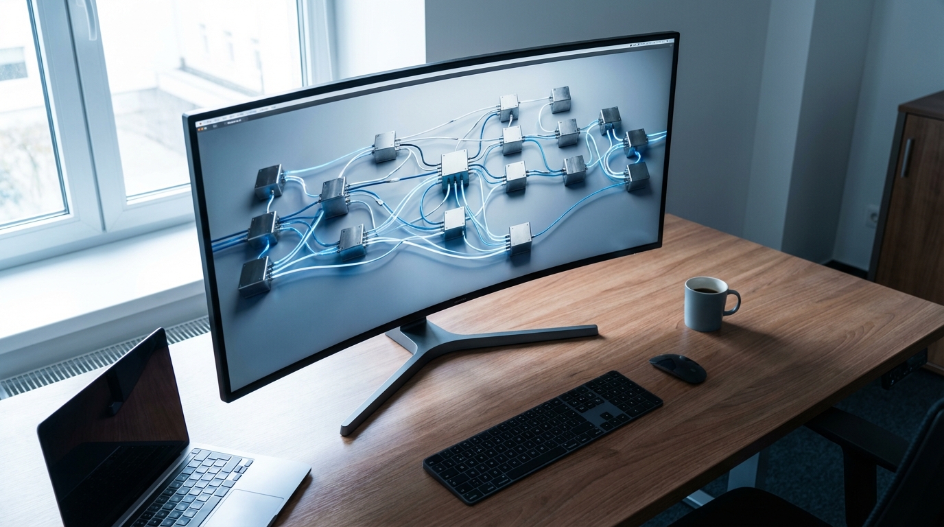 Схема модулей в 1С: Управление холдингом