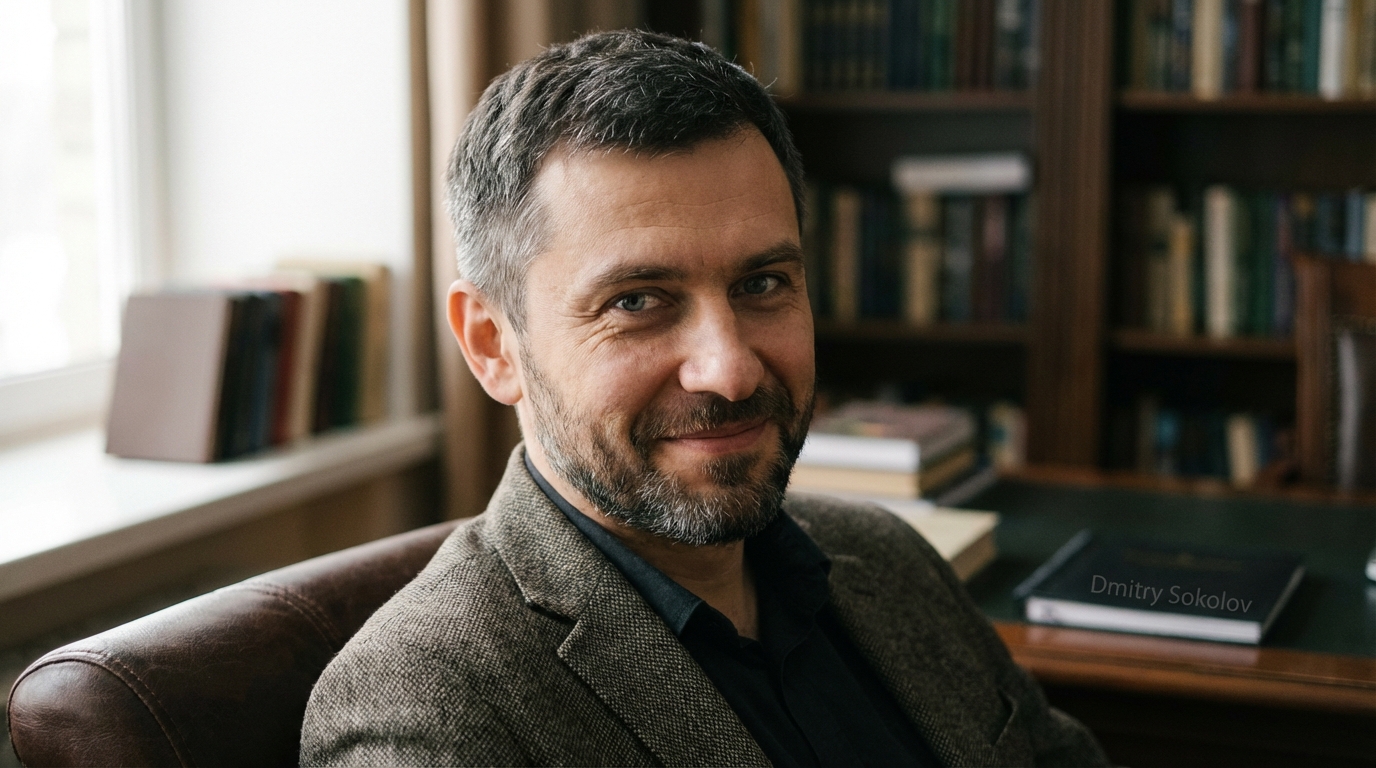 Дмитрий Соколов — портрет автора статьи