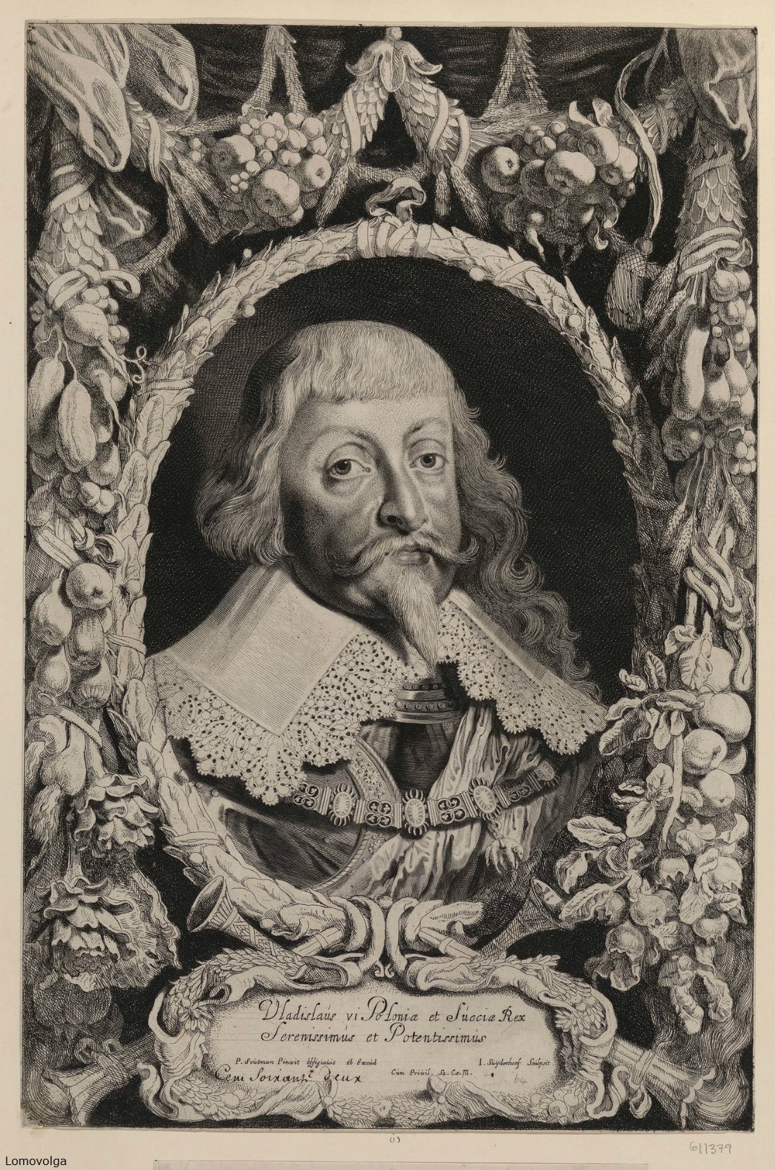 16 After Pieter Claesz Soutman (1580-1657) Vladislaus VI Poloniae et Sueciae Rex Serenissimus et Potentissimus  c.1650.jpg