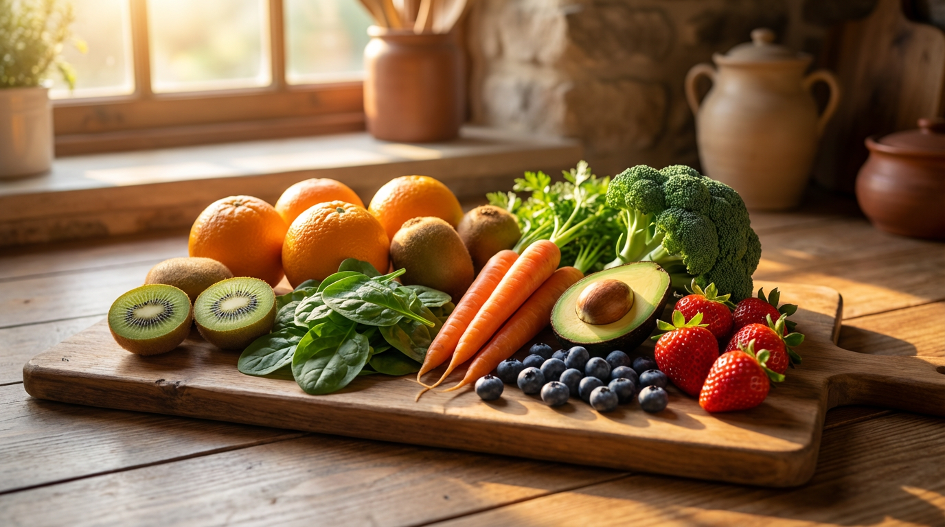 Натуральные источники витаминов в продуктах