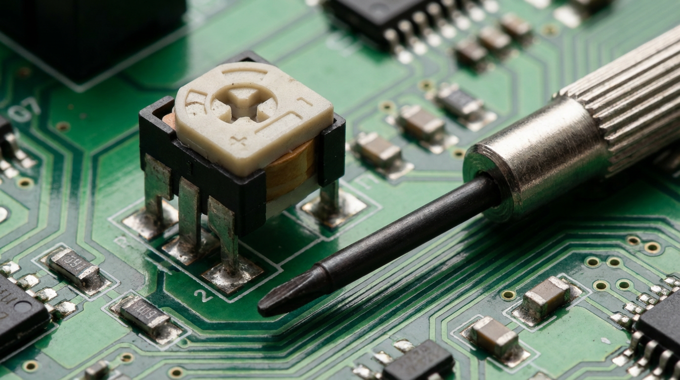 Триммерный конденсатор в схеме оптимизации