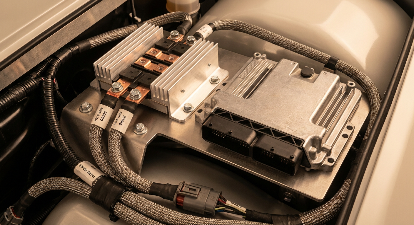 Электронные компоненты для авто: как диодные мосты и модули влияют на надежность электроники автомобиля