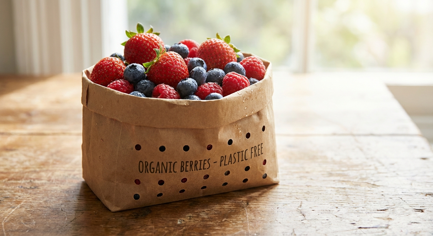 Экологичная упаковка для продуктов питания: почему перфорированная бумага — это тренд здорового образа жизни