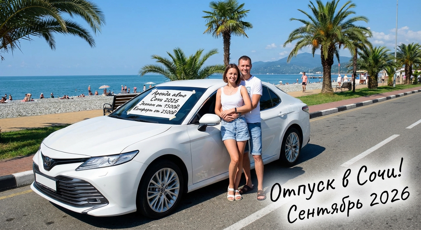Сколько стоит аренда автомобиля в Сочи в 2026 году: полный разбор цен