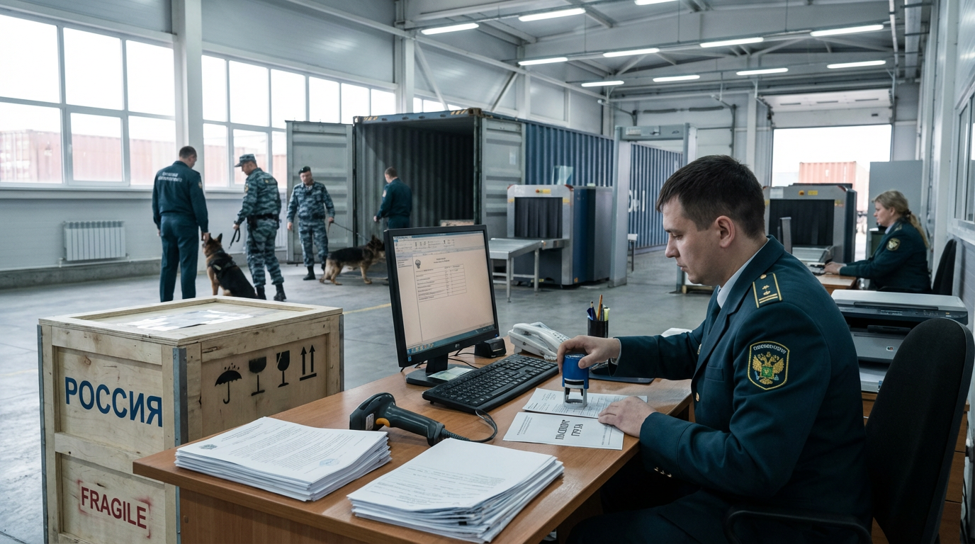 Процесс таможенного оформления грузов в России