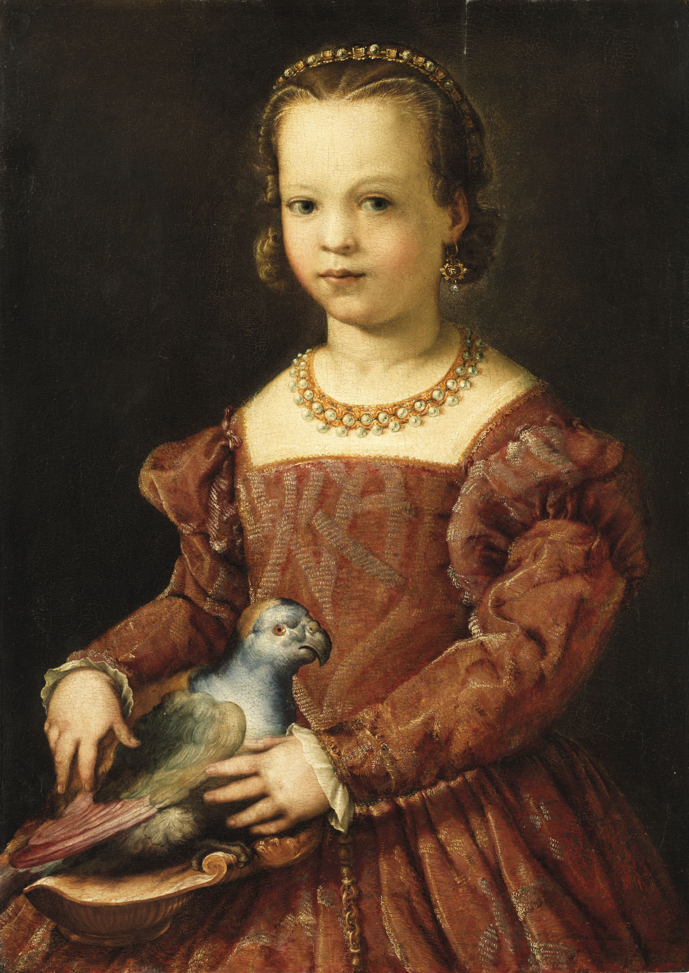 20Circle of Agnolo Bronzino (Florence 1503-1572)Portrait of a young girl,.jpg