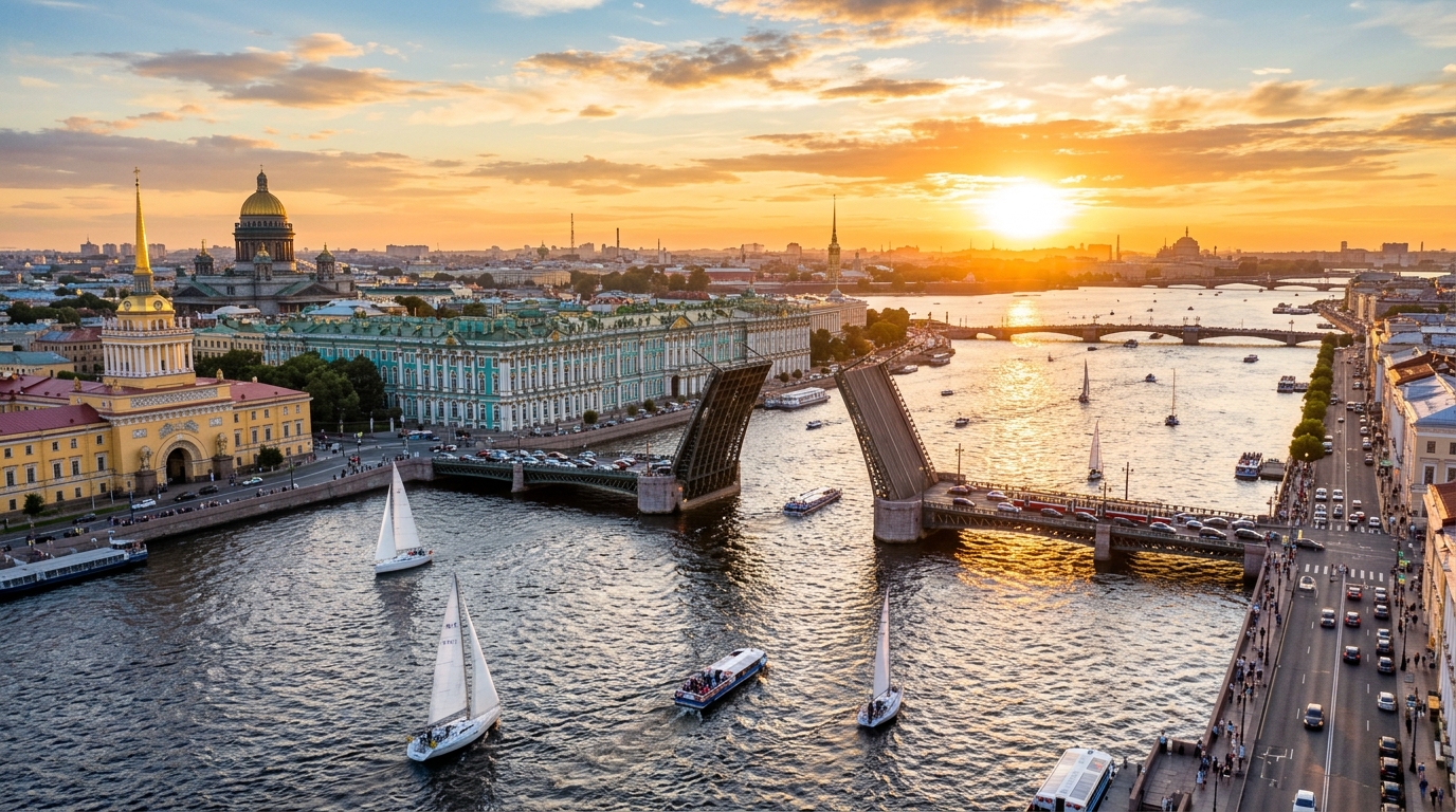 Идеальный день в Петербурге: от Эрмитажа до разводов мостов