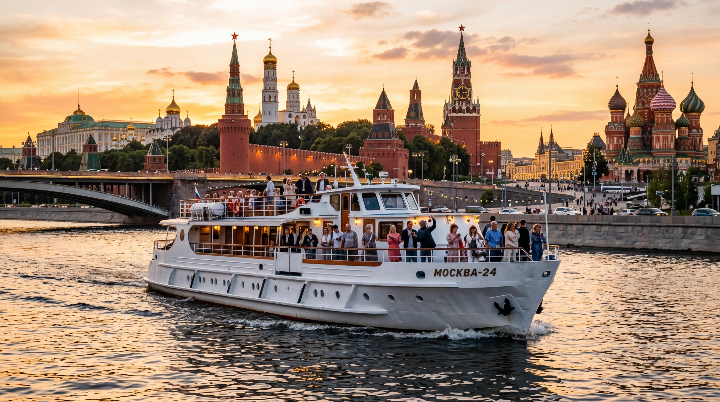 Водные экскурсии по Москве-реке откроют столицу с новой стороны