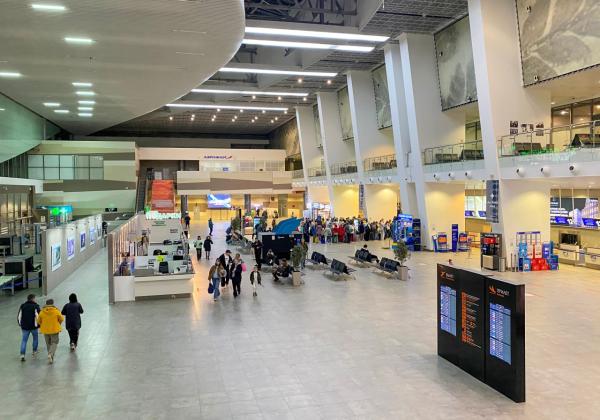 Задержки рейсов в аэропорту Большое Савино 30 марта