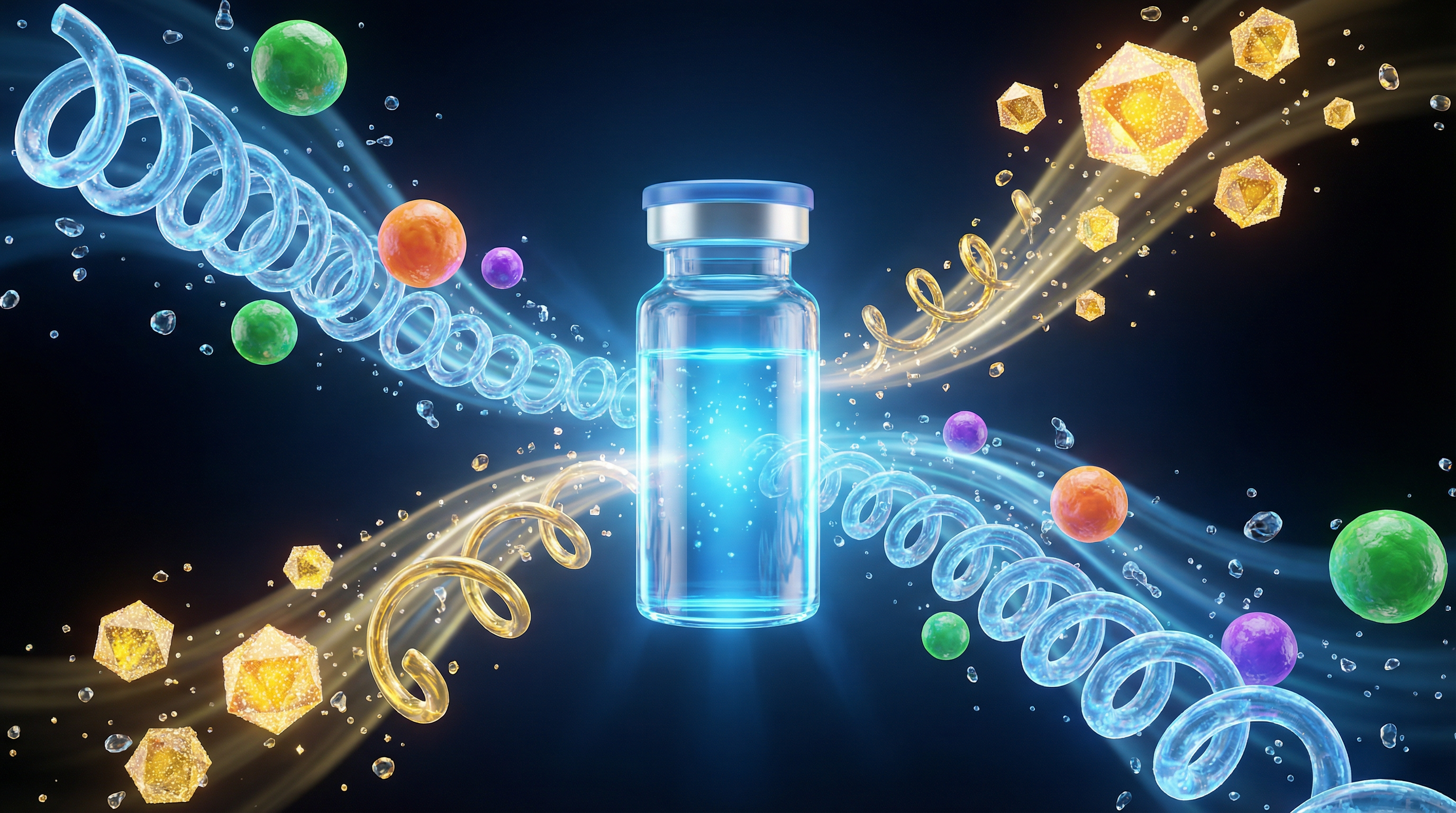 Состав препаратов для биоревитализации — гиалуроновая кислота пептиды витамины аминокислоты