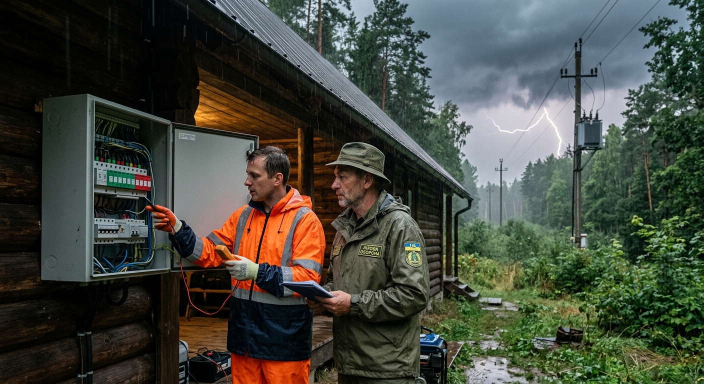Безопасность инфраструктуры для экотуризма: как TVS - устройства защиты от импульсных перенапряжений (SPD) спасают оборудование баз отдыха в грозу
