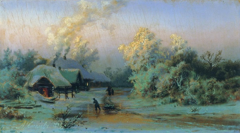 Зимний пейзаж, 1878.jpg