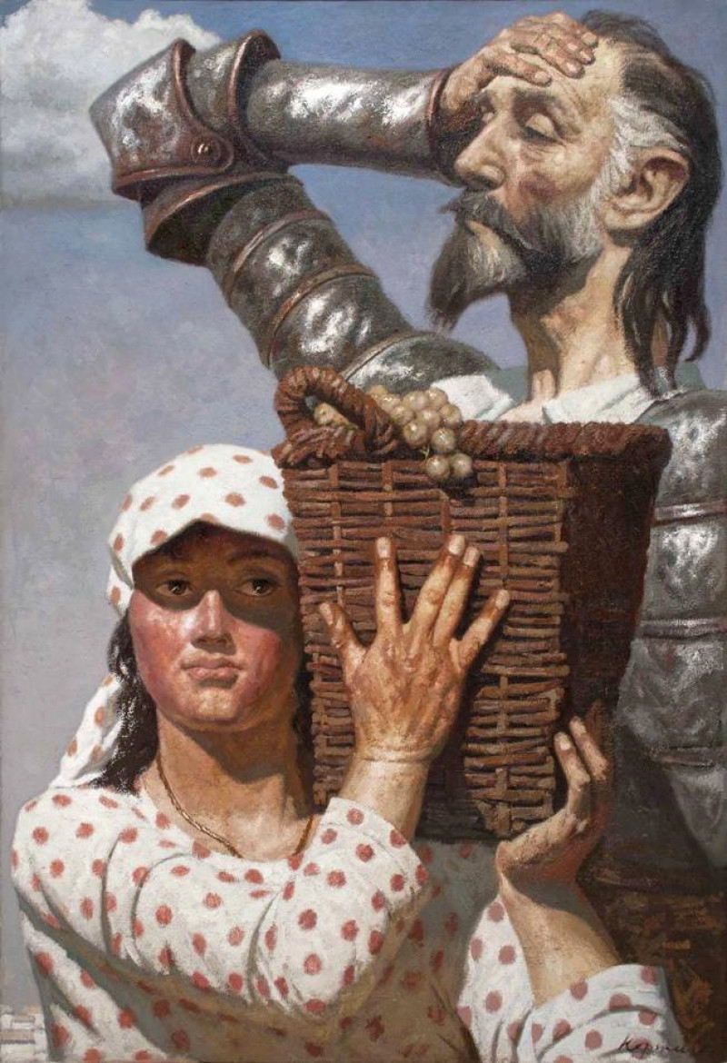 Дульсинея и рыцарь, 1998.jpg
