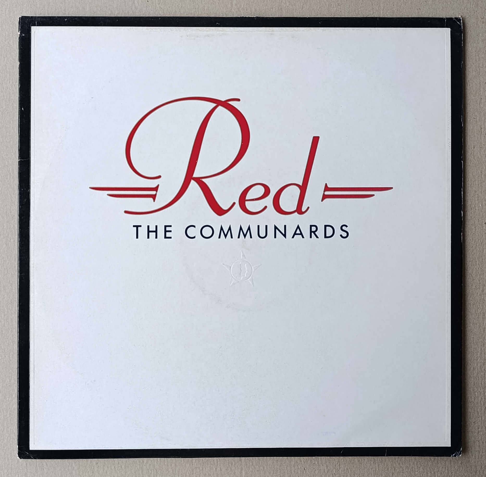 communards, the red (insert, white cover, embossed)