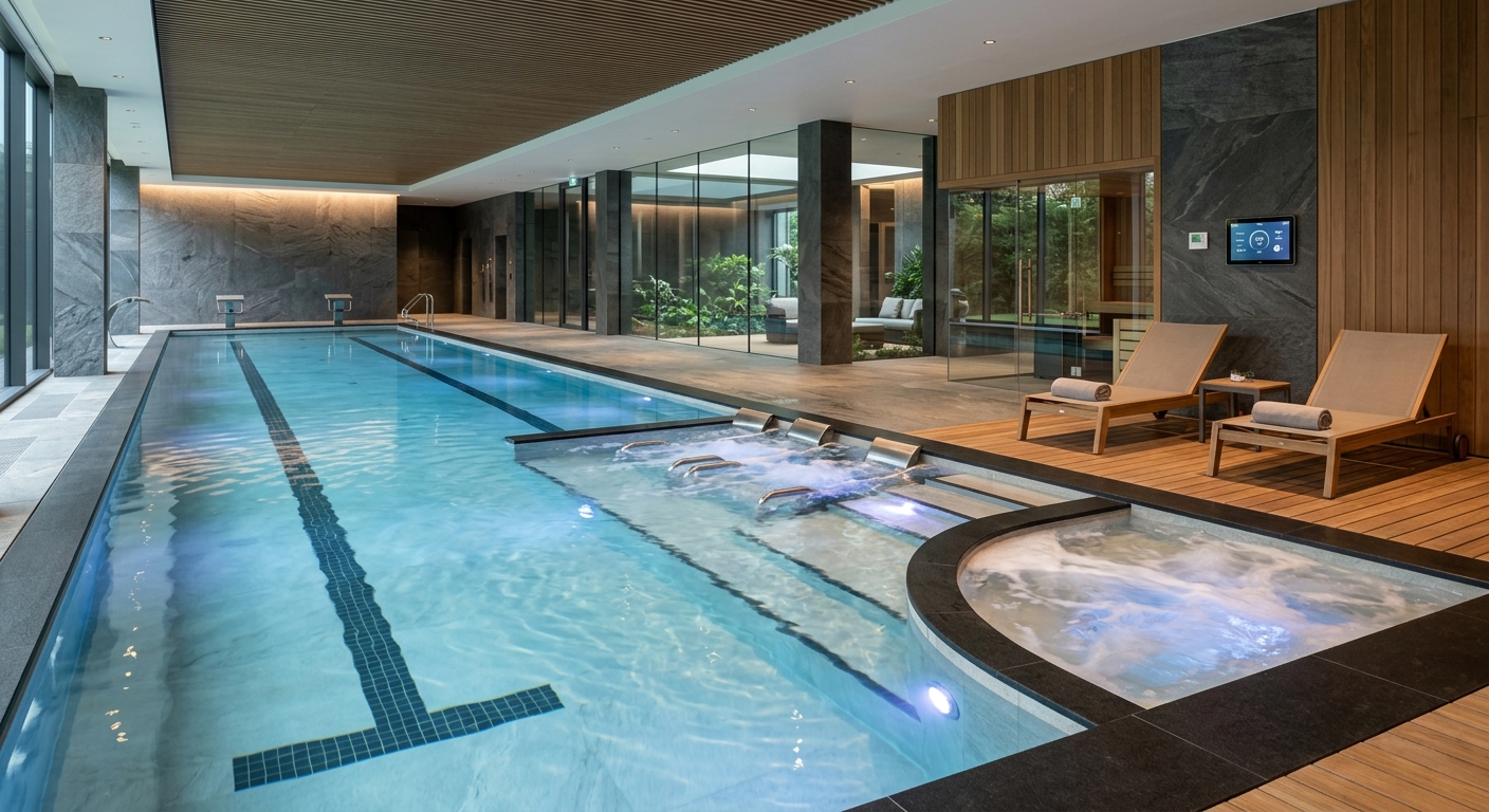 Новые сценарии использования: бассейн для отдыха, спорта и SPA-зоны
